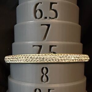 kate spade Crystal Pave Silver Ring